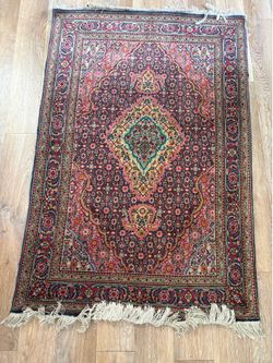Pair of Fine Persian Tabriz Wool Rugs – Approximately 40” x 60” Each
