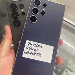 S24 Ultra Unlocked. Cash Or $50 Down W Approval 