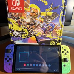 Nintendo Switch OLED Splatoon 3 Special Edition BRAND NEW