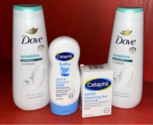 Cetaphil&Dove-$13