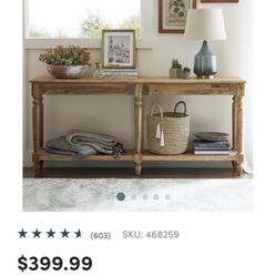 World Market Console Table 