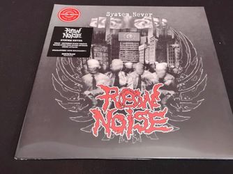Raw Noise "System Never" LP (Vinyl, Back on Black, 2021) Clear Vinyl