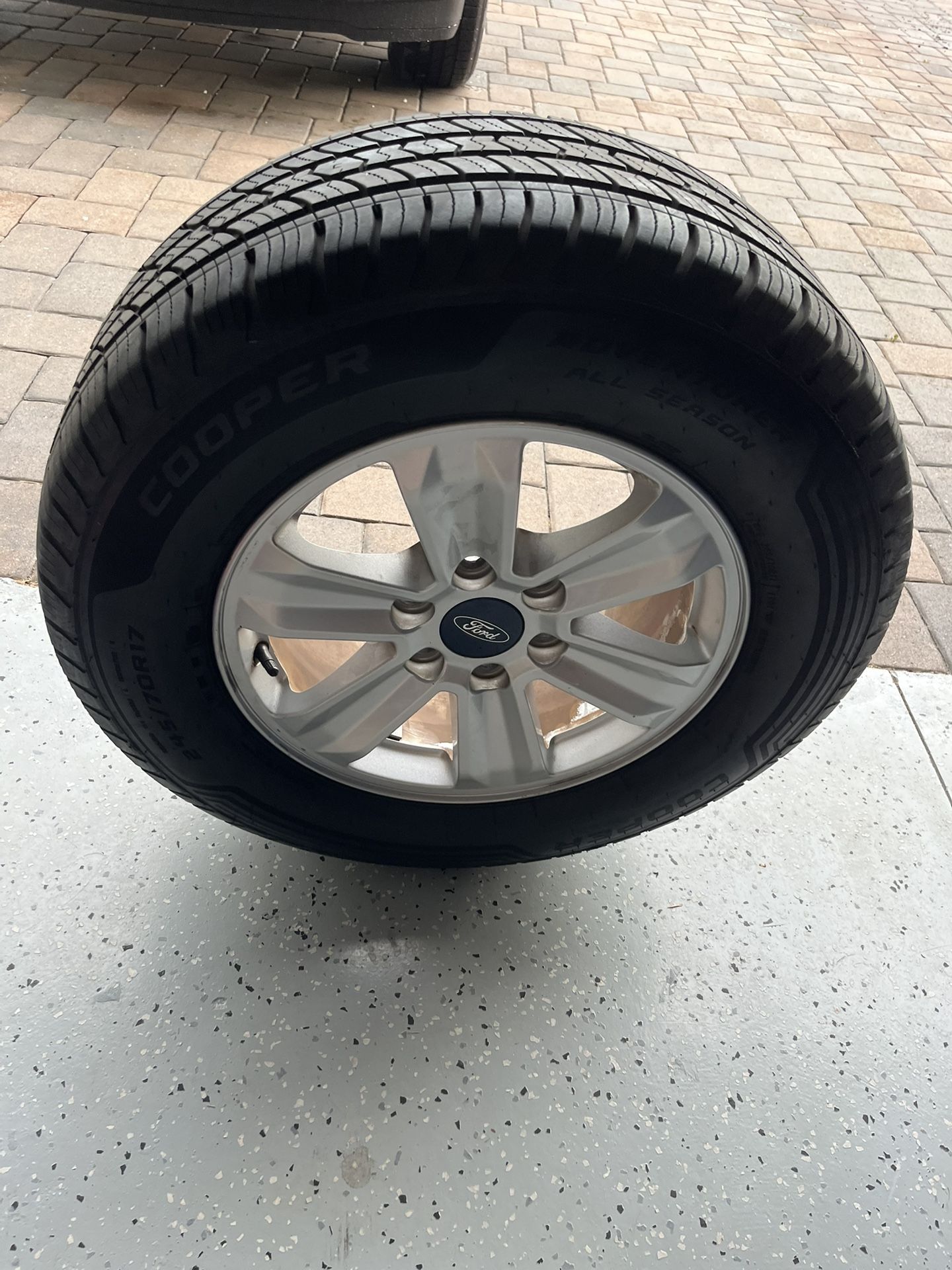 4 Cooper Truck Tires With Original Wheels Included