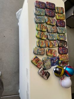 Pokemon Pokeball TINS ONLY Fun Display Pieces