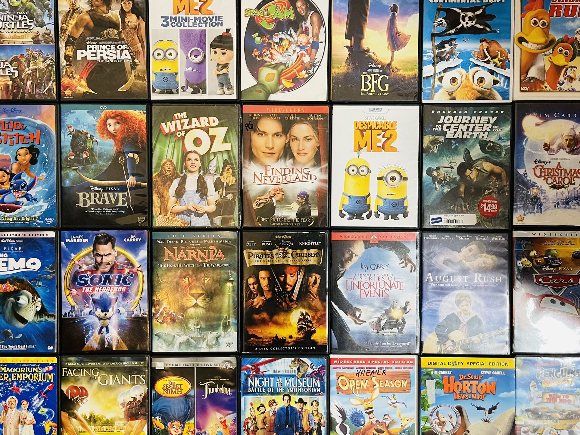 🍿 50 Wholesale Random Family & Kid DVD Movies 🍿