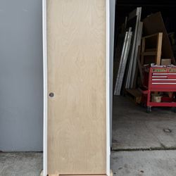 INTERIOR UNIT 2/4 x 7/0 SCBIRCH RH Steel Outswing 