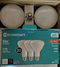 New Indoor Dimmable Flood Light Bulbs (6) - FREE Never used!