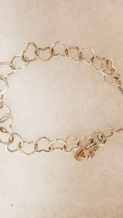 James Avery Connected Hearts Charm Bracelet