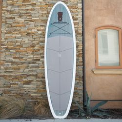 Sunset SUP Paddleboards Blue Stained Wood Grain Paddle Board 