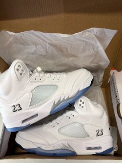 White Metallic 5s - $120 each