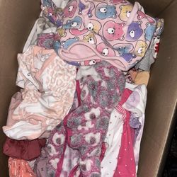 baby girl clothes/swaddles 