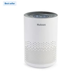Holmes True HEPA 360 Air Purifier with 3-in-1 filter, Medium Room (HAP360W)