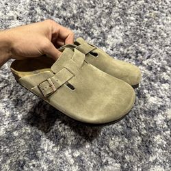 Birkenstock Boston Clog ‘Taupe’ Size 38 / 40