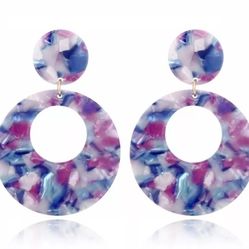 Acrylic Earrings (P)