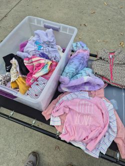 Girls 12–18 Month Clothing & Hair Bow Bundle