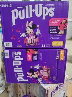 Pull ups 3t-4t and  4t-5t $30 each box. Price Is Firm