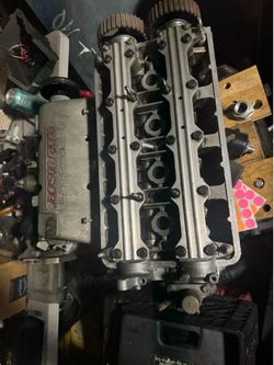 Honda B16 head with Jackson Supercharger