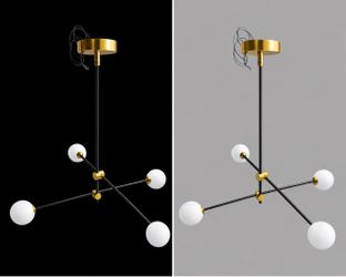 Mid century style lamp