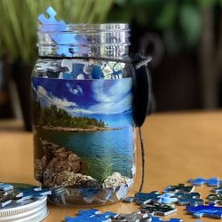 Puzzle 🧩 Jar - Lake Superior Shoreline