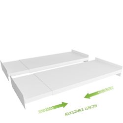 Expandable Closet Shelf Organizer 2 pack 