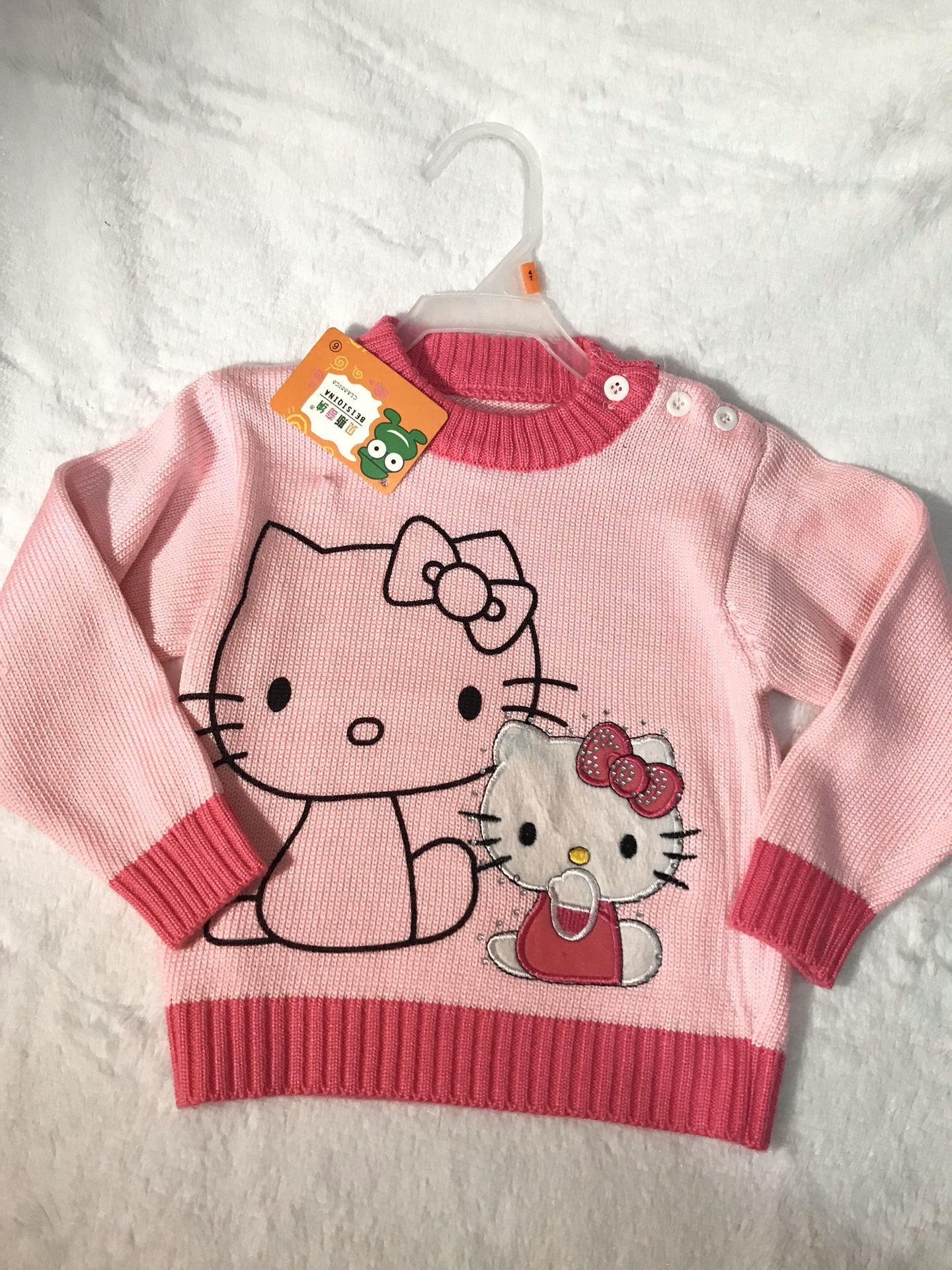 2t pink hello kitty sweater