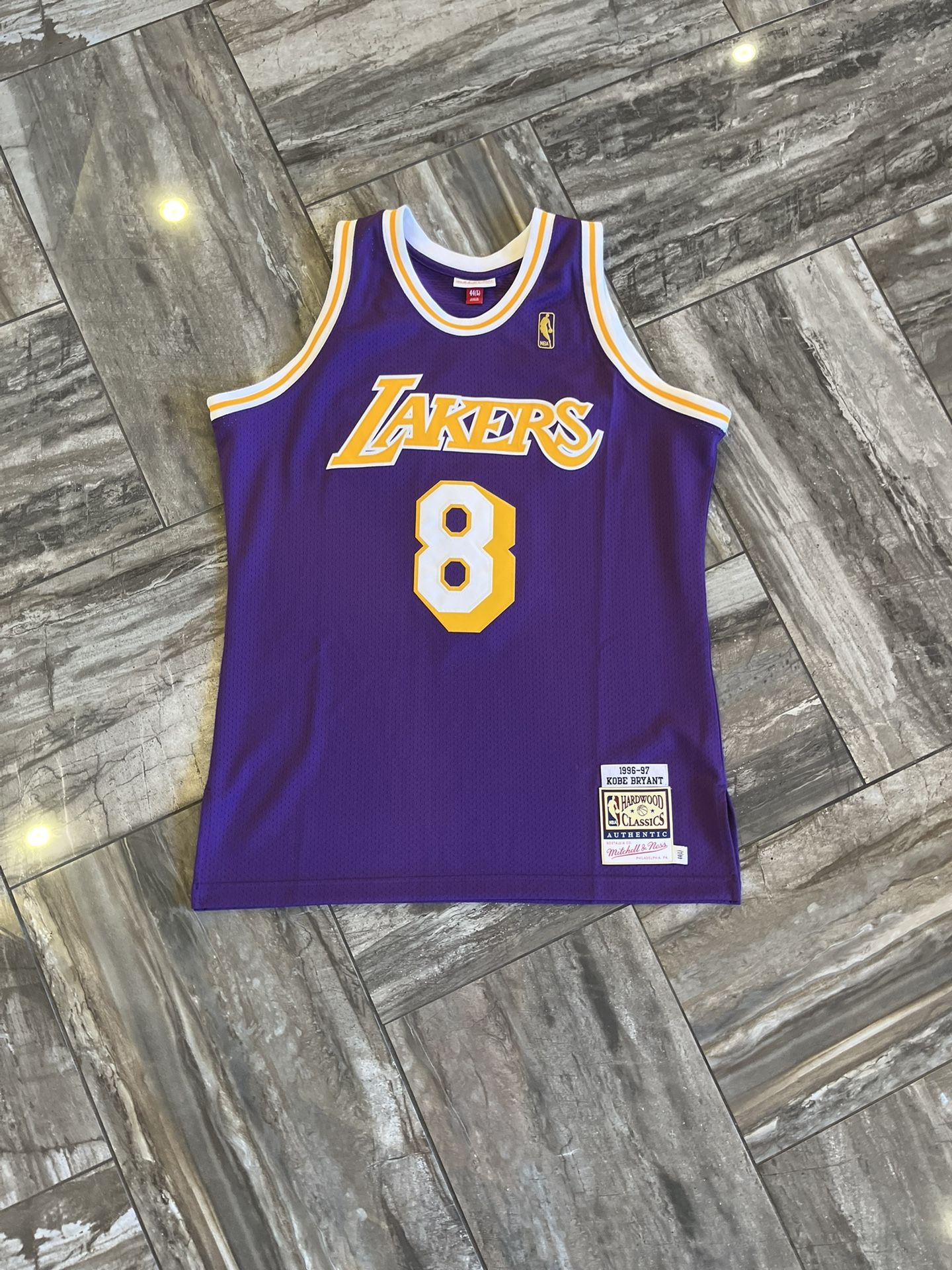 Kobe Bryant Hardwood Classic 1996-97 Authentic Jersey By Mitchell & Ness - Purple - Mens