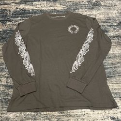 Dark gray Chrome Hearts Long Sleeve