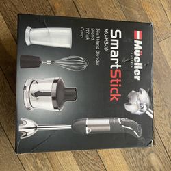 Mueller Austria Hand Blender Smart Stick 800W 12 Speed & Turbo 3-in-1