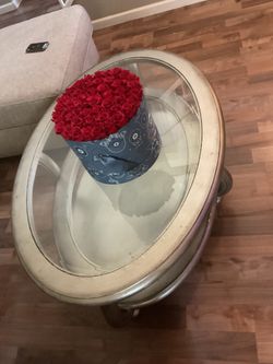Glass table