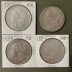 Old Silver Dollars (Large Size Coins)