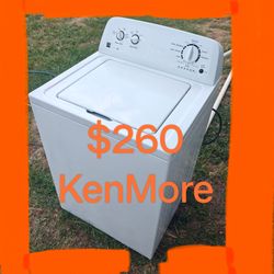 $260 KenMore washer/ stove dryer stackable water heater boiler