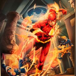 Autographed Flash Poster