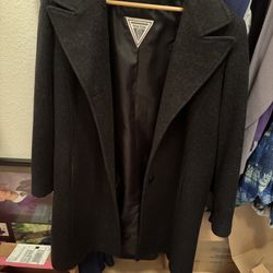 Women’s Wool Business Coat Long Beautiful