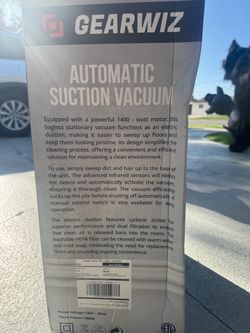 Gearwiz vacuum
