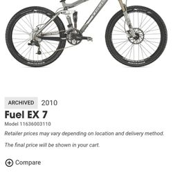2010 Fuel EX 7 Bike