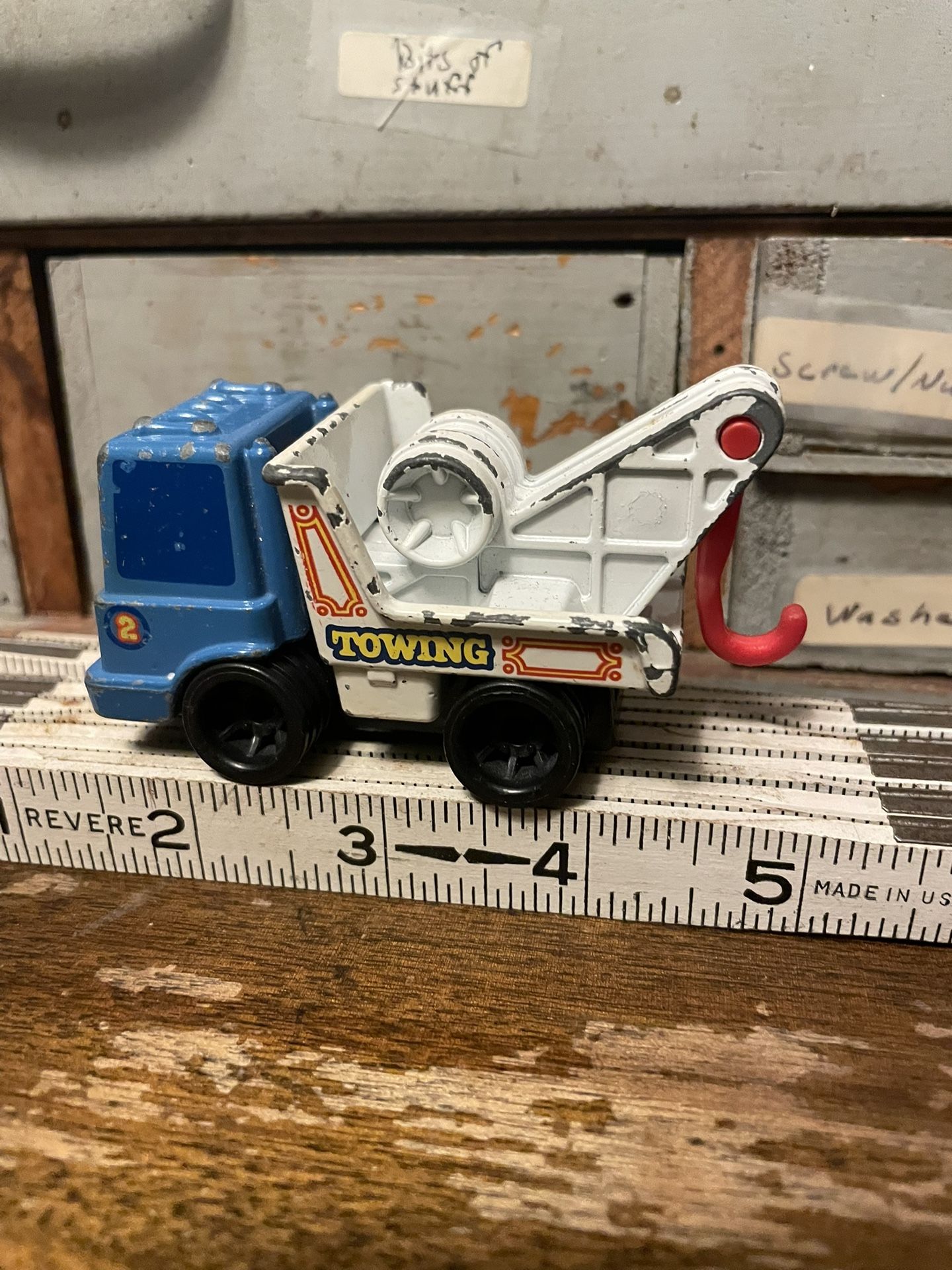 Vintage Toy Tow Truck Wrecker