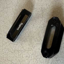 2x SMALLRIG Quick Release Safety Rail 4cm 1.57 Inches Long with 1/4'' Screws - 1409