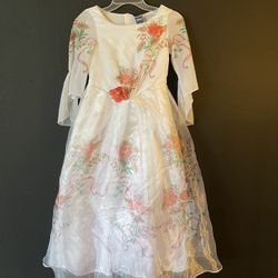Disney Beauty and the Beast Rare Wedding Dress Size 8/10