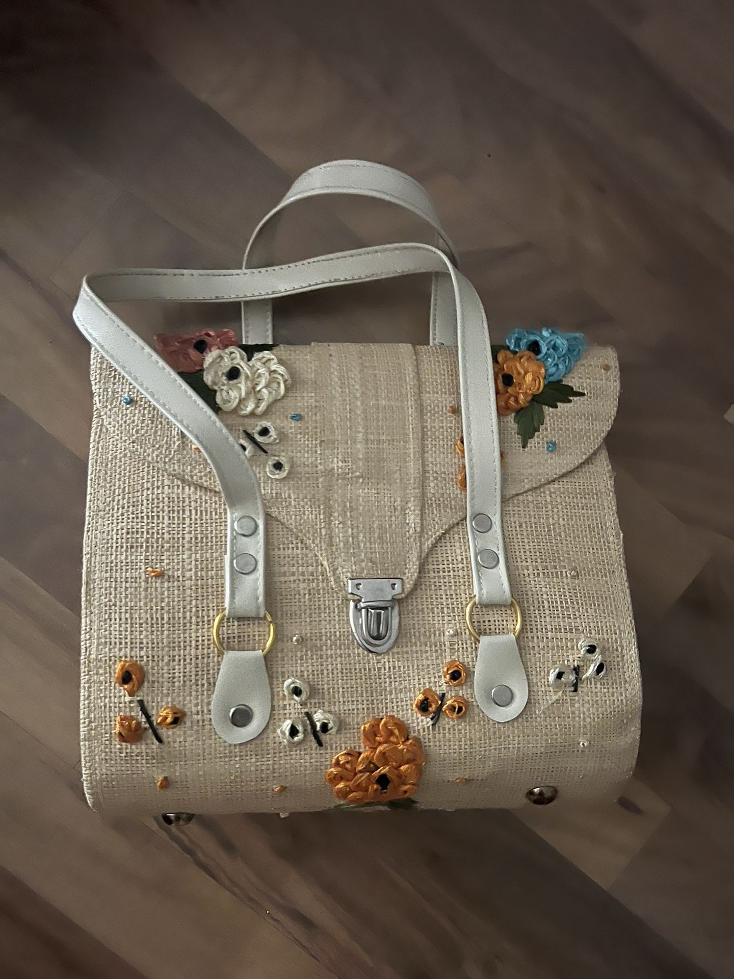 Brand New Flowered Purse
