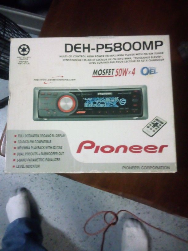 Pioneer Super tuner 50×4 CD Brand New In Box Never Used