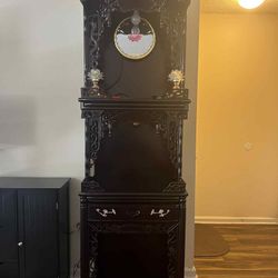 wooden altar table