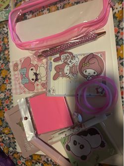 Hello kitty stationary bundle
