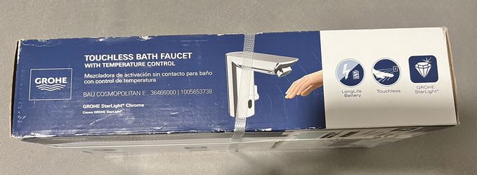 Grohe Touch-less Bath Faucet w/Temperature Control 