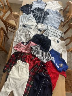 Ralph Lauren 20 Piece Baby Boy Bundle
