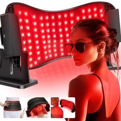 Multifunction Infrared Red Light Therapy for Body and Face, Near-Infrared 850 Red Light Therapy, Cor