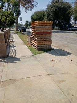 Wood pallets