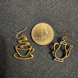 jj jewelry brass earrings