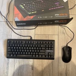 Gaming mouse and keyboard