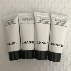4 x Chanel La Mousse Cleansing Cream to foam 20 ml