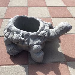 New Flower Pot Made Out Of Cement Beautiful Yard Decoration 